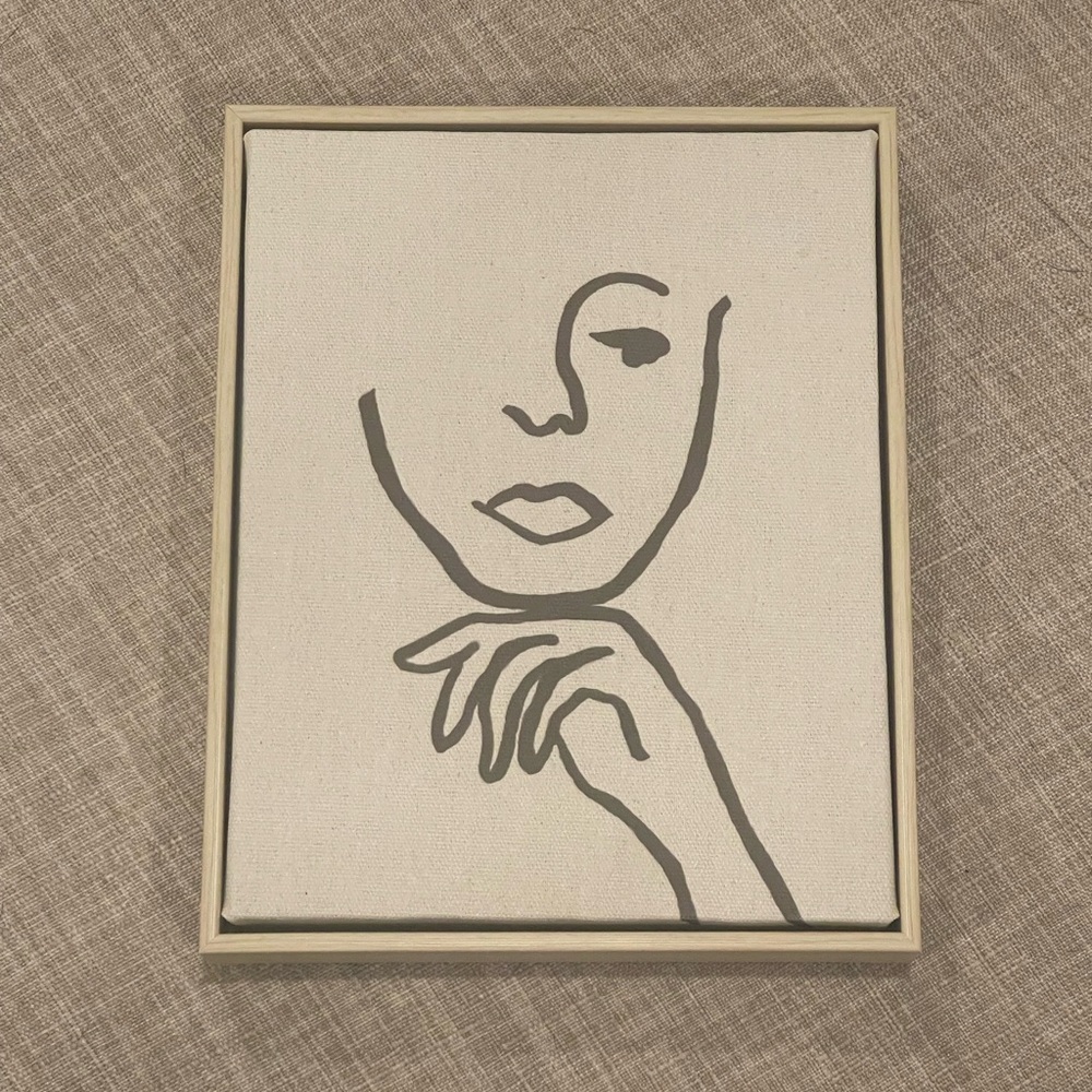 Minimalist Line Art Canvas